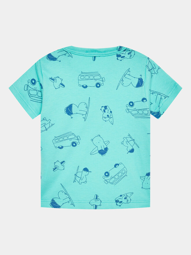 United Colors Of Benetton United Colors Of Benetton Футболка 30HPA1031 Голубий Regular Fit