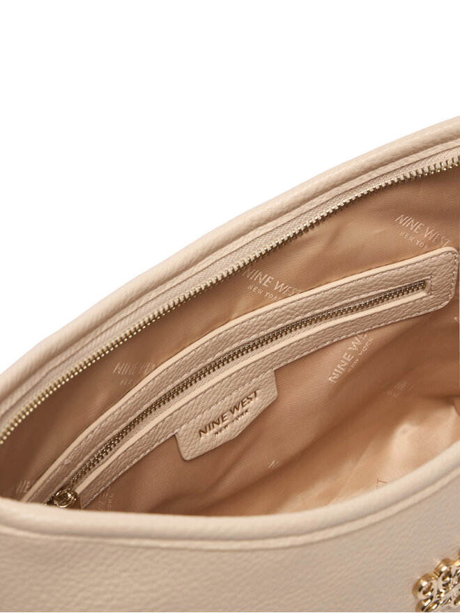 Nine West Handtasche Nine West CEO-SUBTLE ALLURE-LDA9767 Hellbeige
