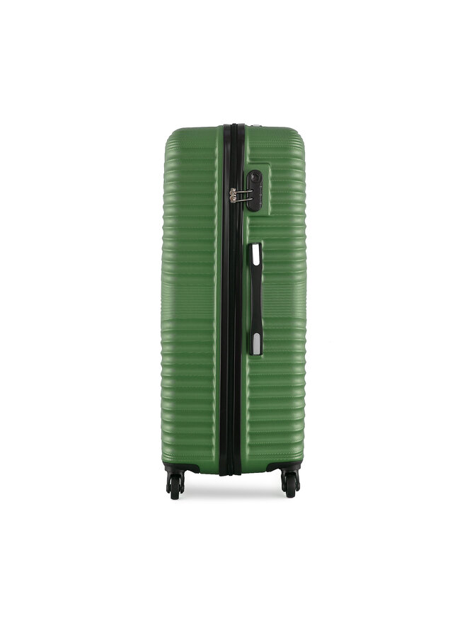 Semi Line Μεγάλη Βαλίτσα Semi Line T5746-3 Πράσινο