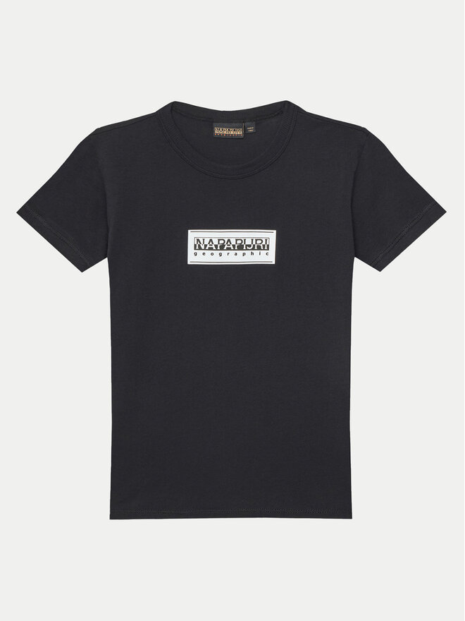 Napapijri Napapijri Camiseta Chamois NP0A4ILE S Negro Regular Fit