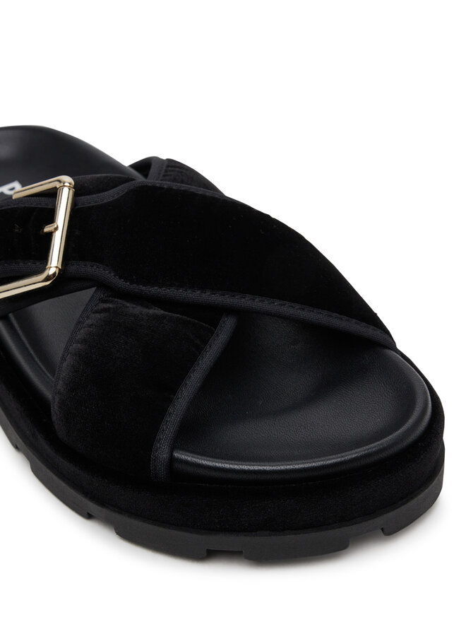 Pollini Pantoletten Pollini SA28094G1MTP0000 Schwarz