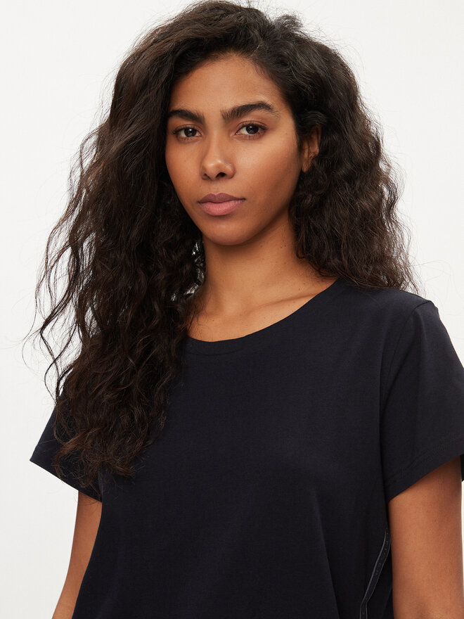 Tommy Hilfiger Tommy Hilfiger Póló UW0UW04873 Sötétkék Relaxed Fit