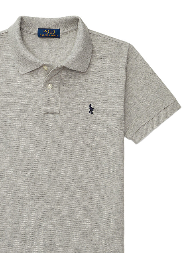 Polo Ralph Lauren Polo Ralph Lauren Поло 323547926 Сірий Slim Fit