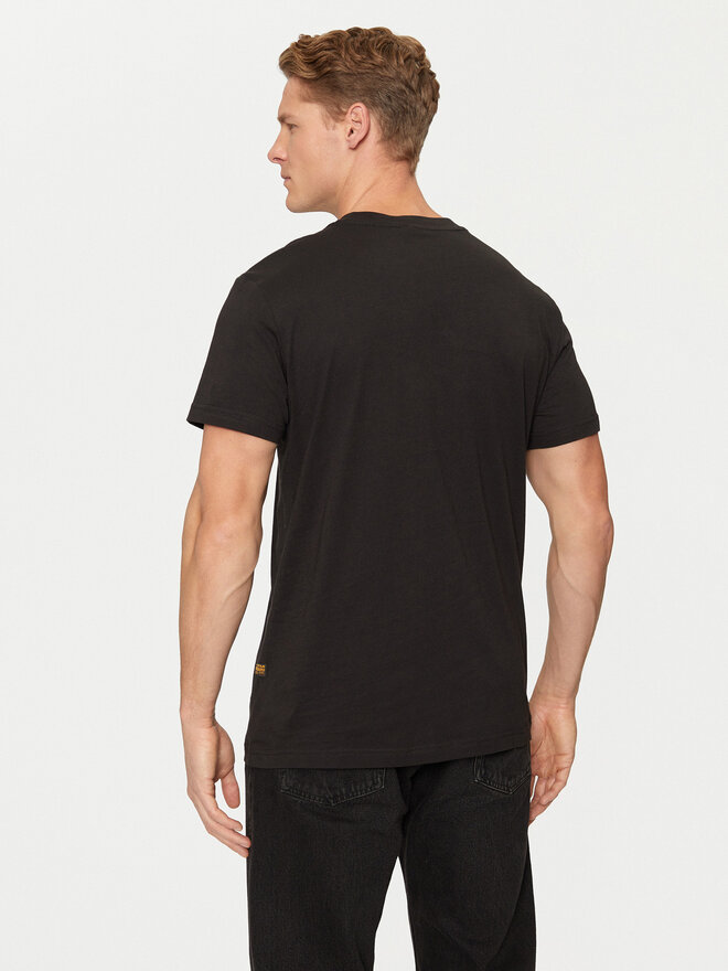 G-Star Raw G-Star Raw Póló Originals D25443-8415 Fekete Regular Fit
