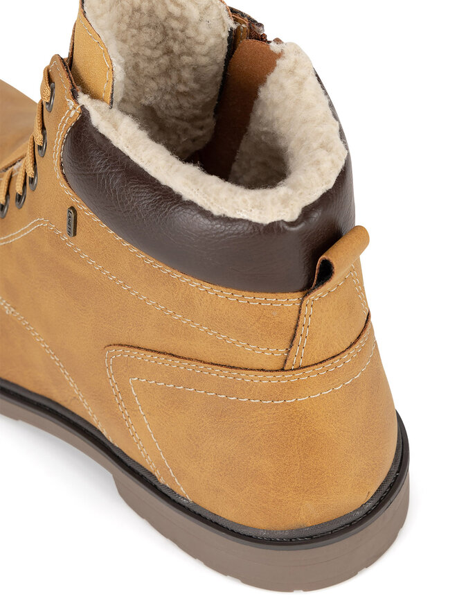 Lanetti Schnürschuhe Lanetti MBS-6997-05 Gelb