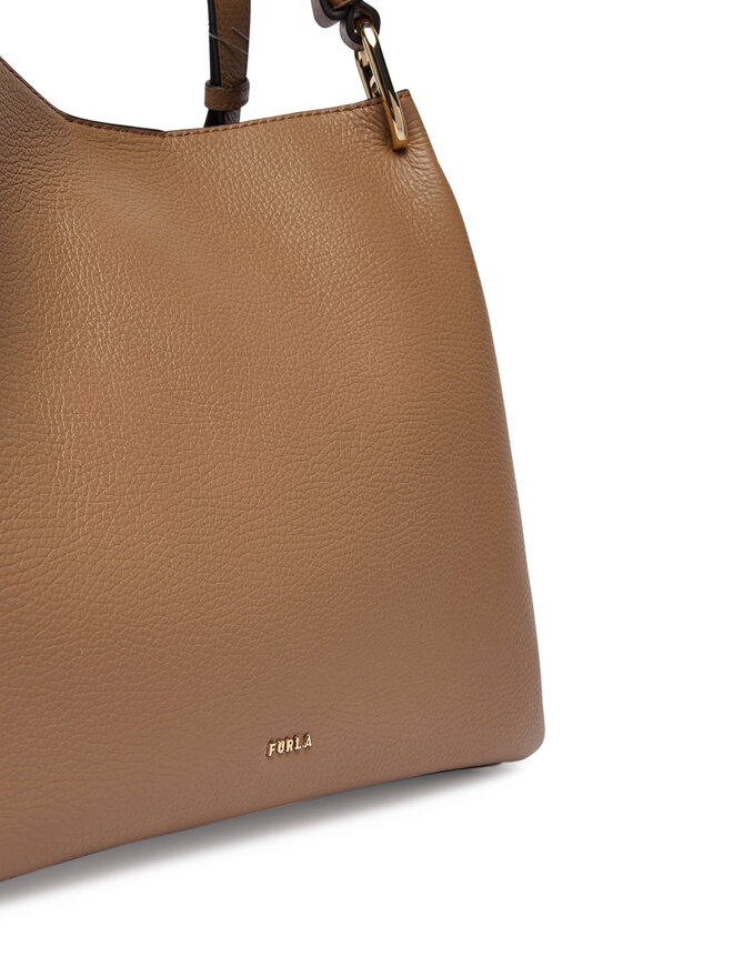 Furla Handtasche Furla Nuvola L WB02100 HSF000 CN 4489S Hellbraun