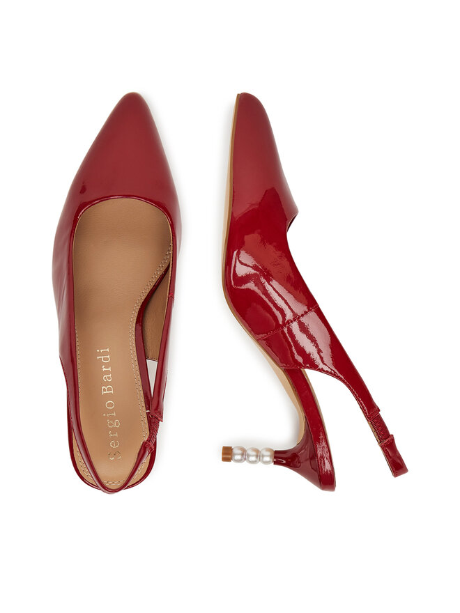 Sergio Bardi Pantofi pumps Sergio Bardi WYL3994-3Z-SB Roșu