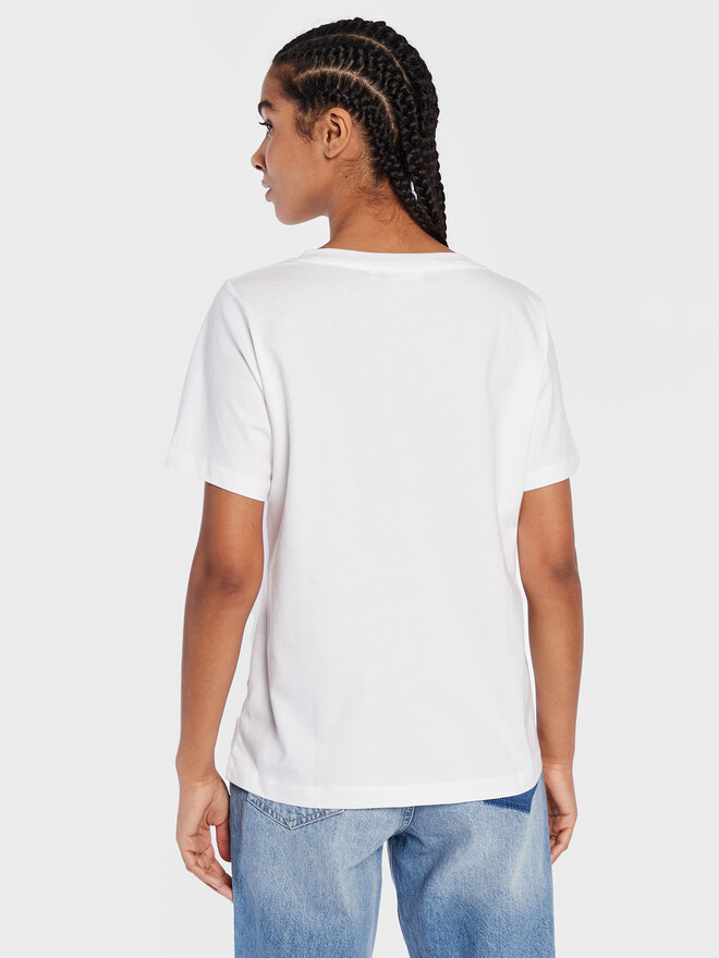 Calvin Klein Calvin Klein T-Shirt Smooth K20K205338 Λευκό Regular Fit