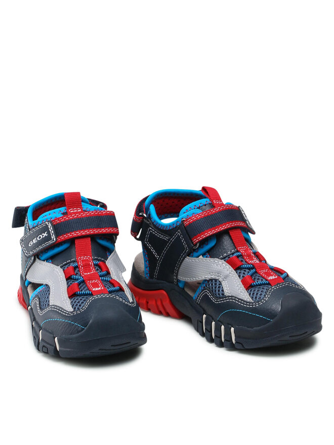 Geox Sandale Geox J S.Dynomix B. A J25GHA 0FE15 C0735 S Tamnoplava