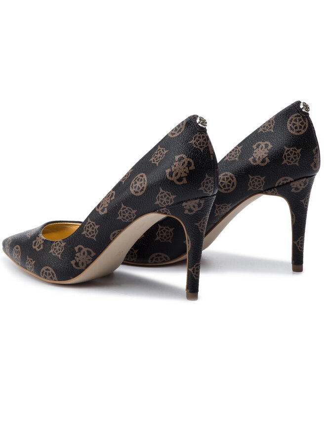 Guess Szpilki Guess Bennie13 FL7B13 FAL08 Brązowy