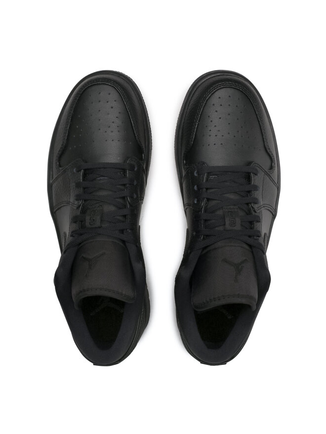 Nike Sneakersy Nike Air Jordan1Low 553558 091 Černá