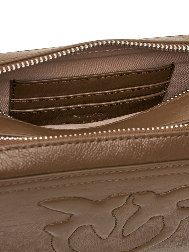 PINKO Torebka PINKO Carrie Camera Bag Classic PE 25 PLTT 104336 A26J Zielony