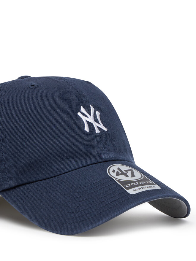 47 Brand Czapka z daszkiem 47 Brand MLB New York Yankees BASE RUNNER '47 Clean U p B-BSRNR17GWS Granatowy