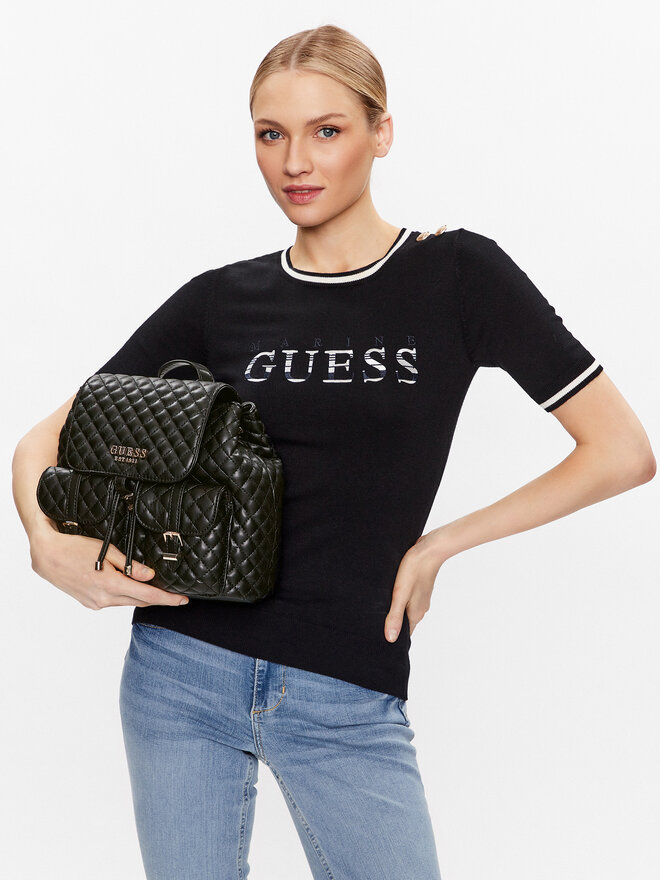 Guess Torebka Adam (QG) Mini Bags HWQG86 94780 Różowy - Ceny I Opinie