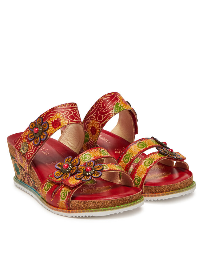 Laura Vita Chanclas Laura Vita Bonito 19 Rojo