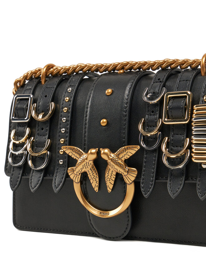 PINKO Τσάντα PINKO Love One Mini Light Cl PE 25 PLTT 103335 A26K Μαύρο