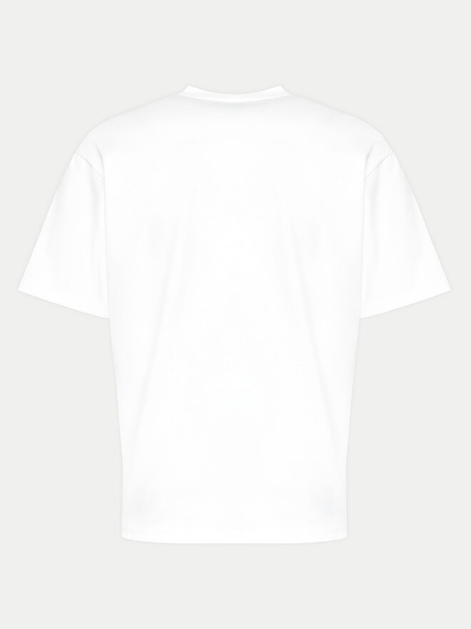 2005 2005 T-Shirt Unisex Smiley Weiß Regular Fit