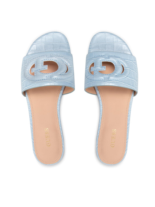 Guess Pantoletten Guess Tashia 2 FL6T2S PEL19 Blau