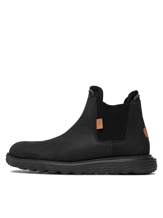 Hey Dude Боти тип челси Hey Dude Branson Boot M Craft Leather 40187-001 Черен
