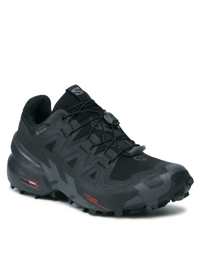 Salomon Buty do biegania Salomon Speedcross 6 GORE-TEX L41743400 Czarny