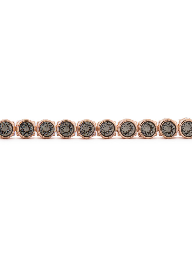 Swarovski Браслет Swarovski Tennis Imber Emily 5734240 Рожеве золото