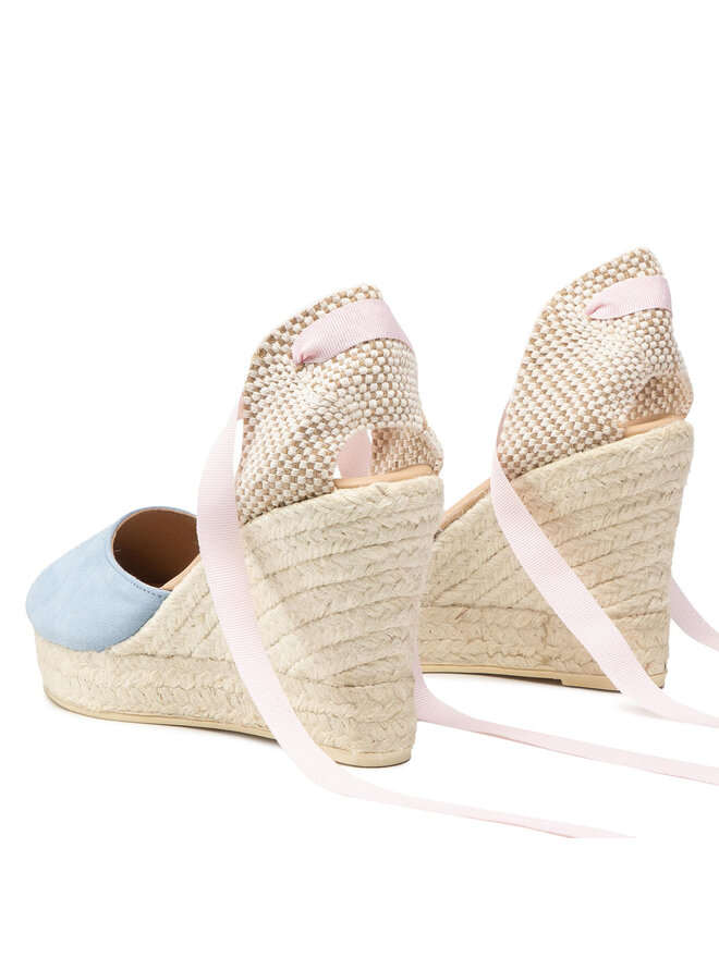 Manebi Espadryle Manebi Wedge Valenciana R 0.5 WV Niebieski