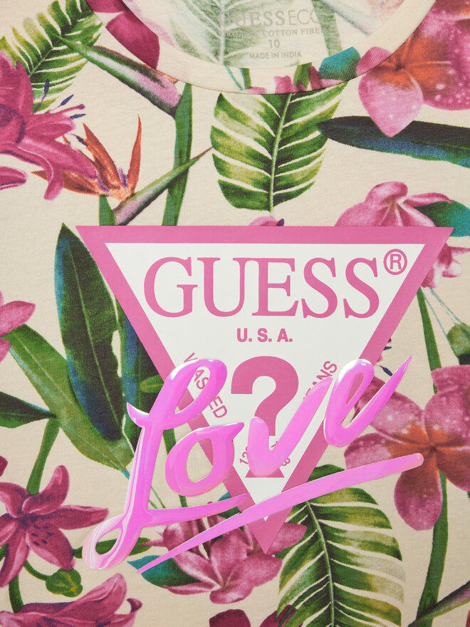 Guess Guess T-Shirt J5GI10 K6YW4 Bunt Regular Fit