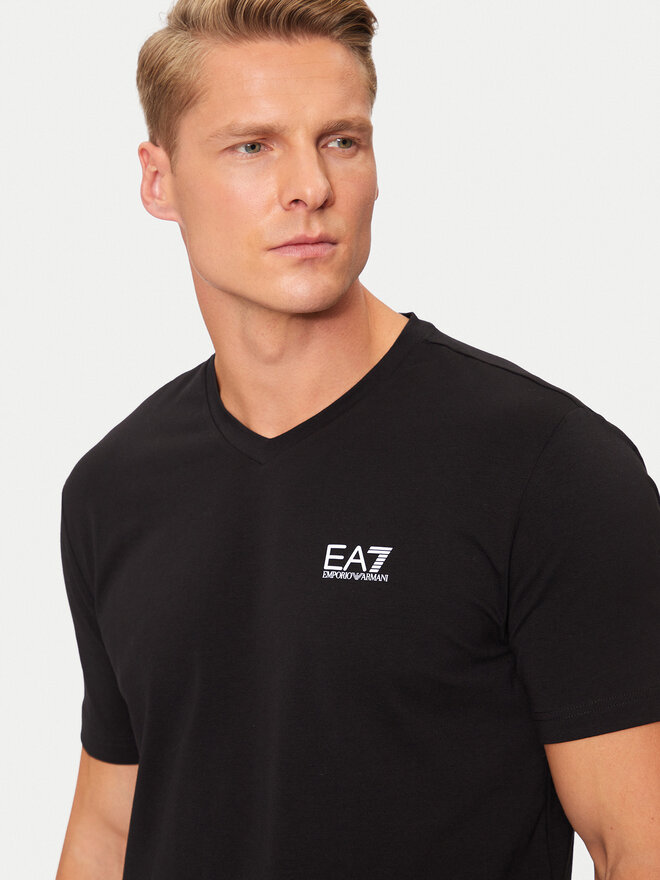 EA7 Emporio Armani EA7 Emporio Armani T-Shirt 8NPT27 PJVQZ 1200 Schwarz Regular Fit