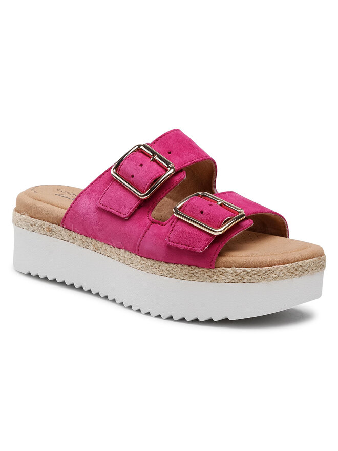 Ciabatte Clarks Lana Beach 261606274 Rosa escarpe