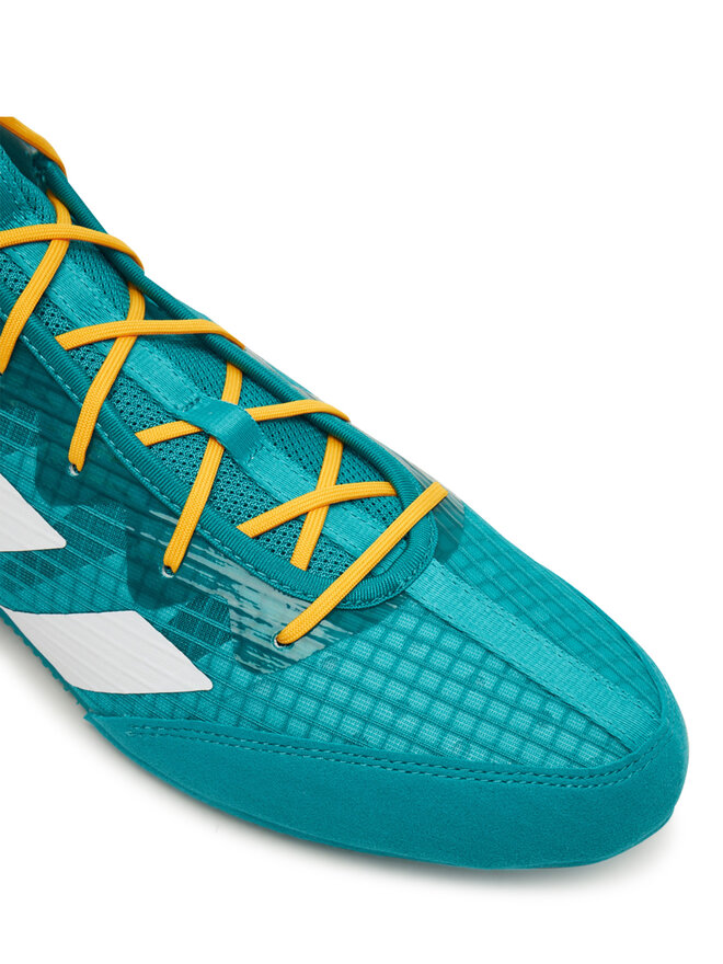 hissikoku Боксерське взуття adidas Box Hog 4 JR5382 Зелений | evzuttya.com.ua