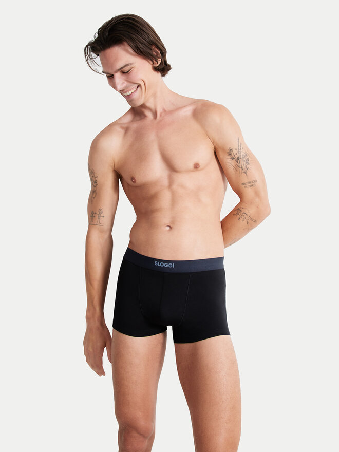 Sloggi Sloggi 2 darab boxer 10222379 Fekete