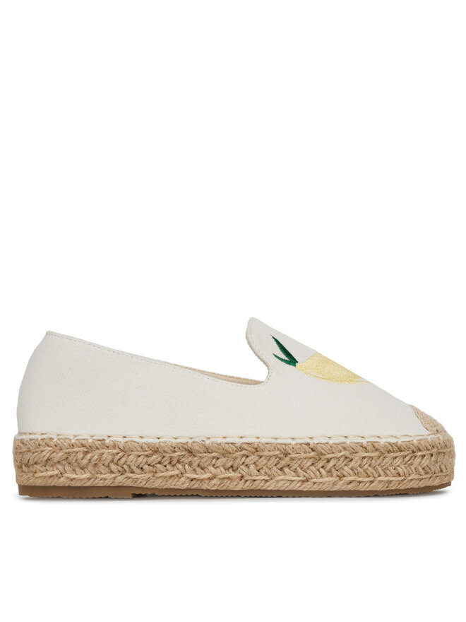 DeeZee Espadryle DeeZee 8-807-2 Biały
