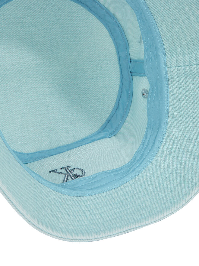 Calvin Klein Hut Calvin Klein Embro Monogram Denim Bucket Hat LV04K5021G Hellblau