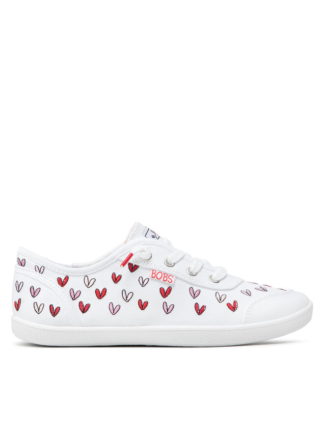 Skechers Sneakersy Skechers Love Brigade 113951/WRPK Biały