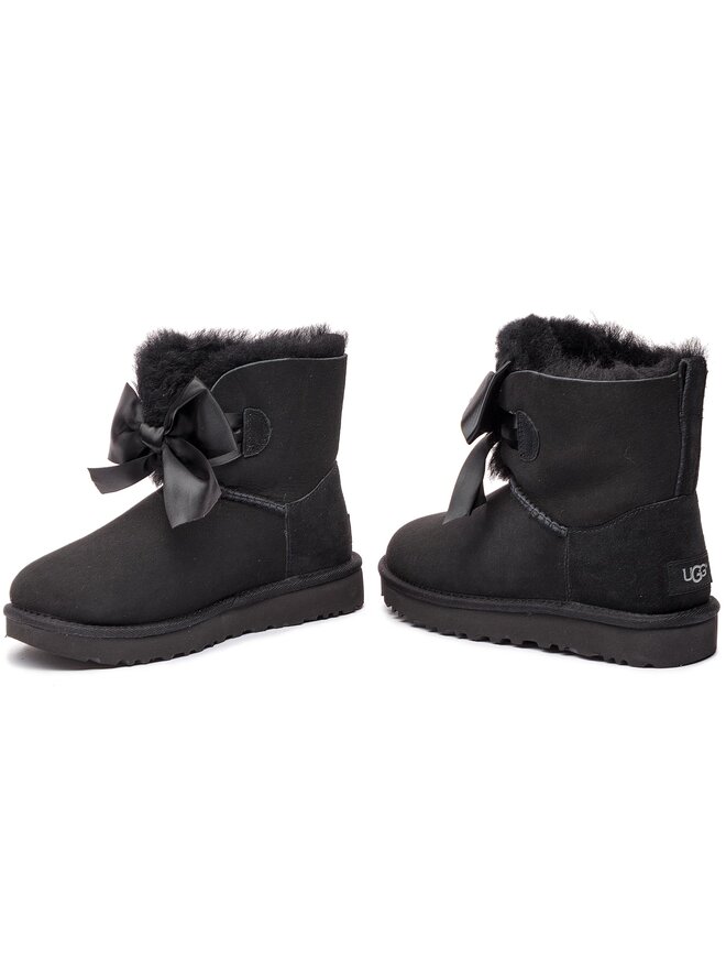 Ugg Снігоходи Ugg W Gita Bow Mini 1098360 Чорний