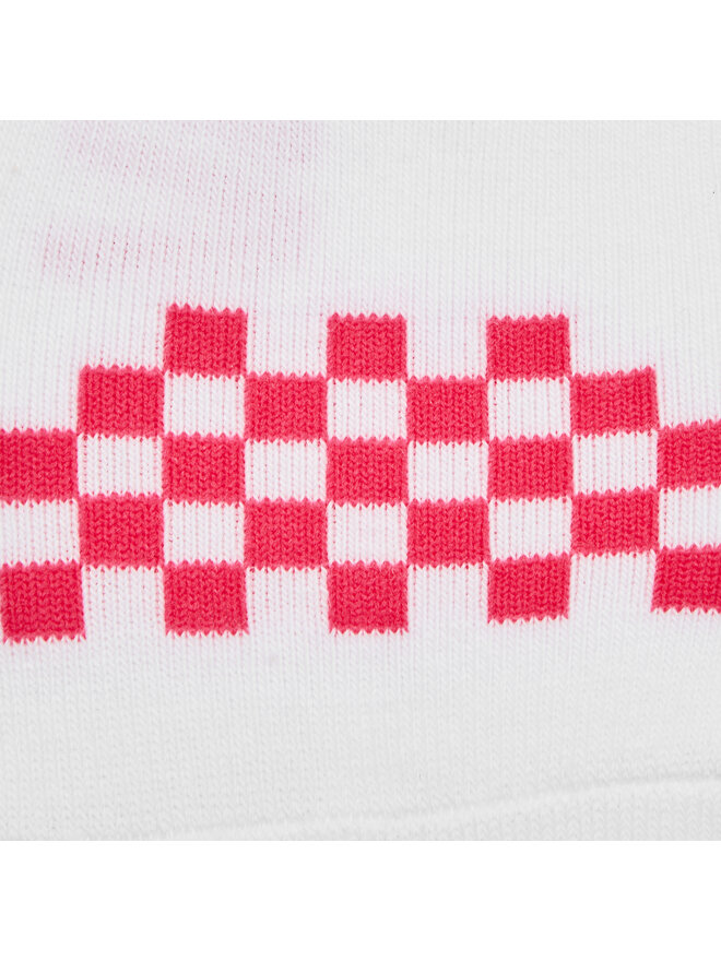 Vans Set de 3 perechi de șosete scurte de damă Vans Wm Classic Canoodle 6.5-10 3Pk VN0A48HDJU41 Alb