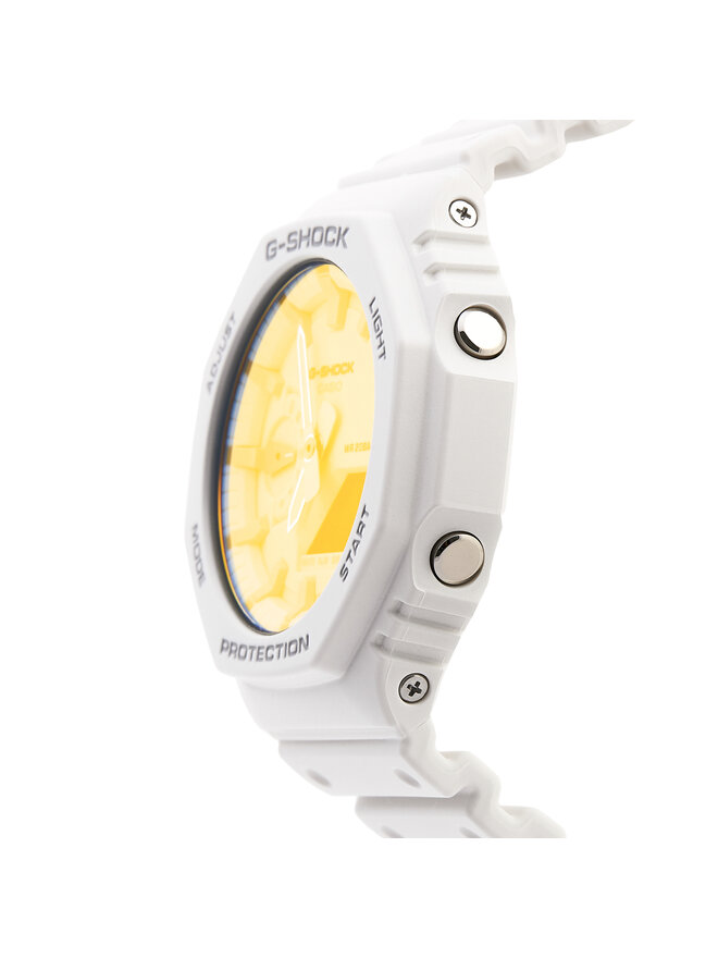 G-Shock Ceas G-Shock Beach Time Lapse GA-2100TL-7AER Alb