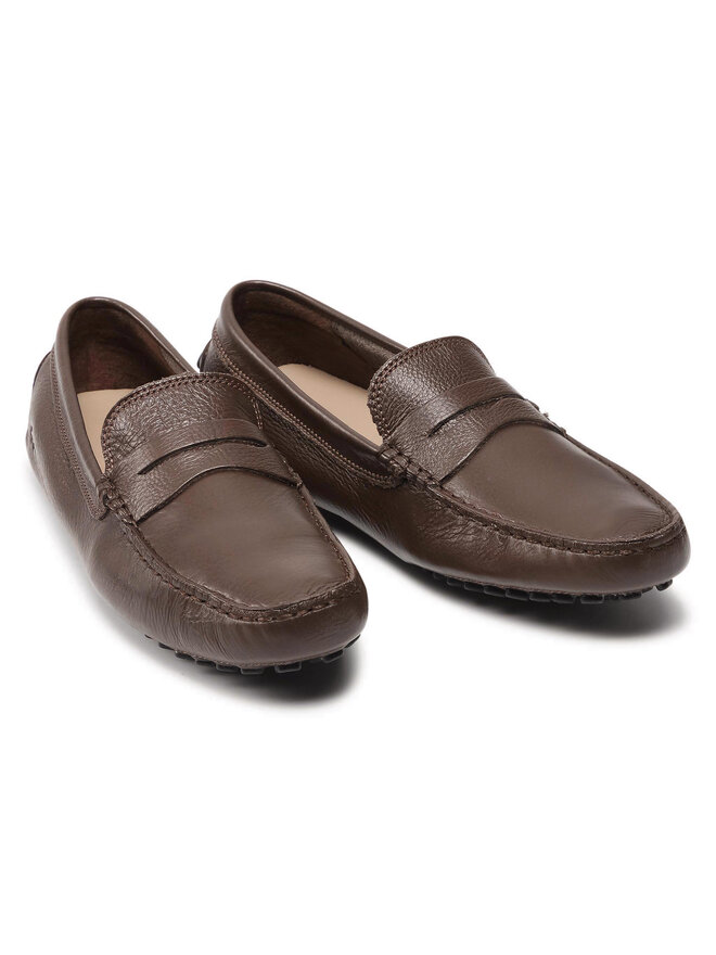 Lacoste concours 118 leather penny loafer sales
