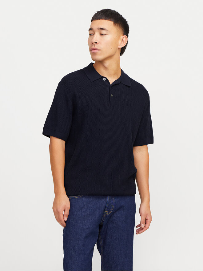 Jack&Jones Jack&Jones Pólóing Cooper 12271483 Sötétkék Regular Fit