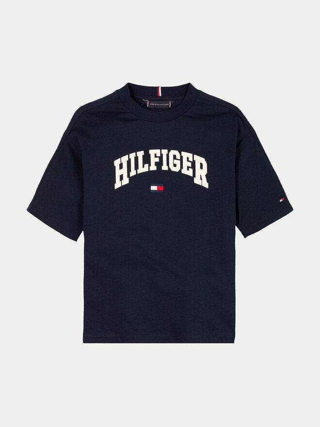 Tommy Hilfiger Tommy Hilfiger Marškinėliai Varsity KB0KB09533 Tamsiai mėlyna Regular Fit
