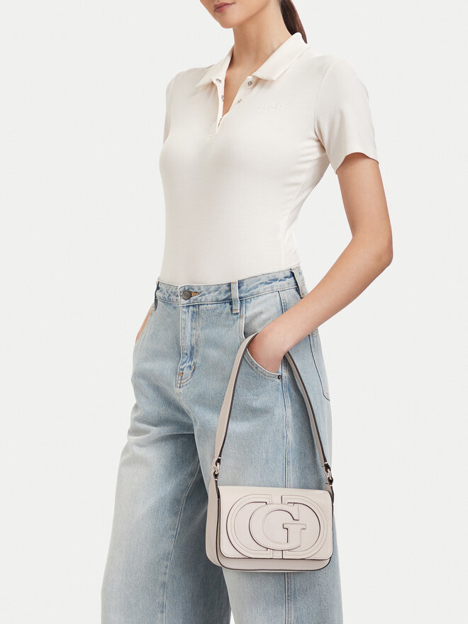 Guess Сумка Guess Ruby HWNG97 40190 Кремовий