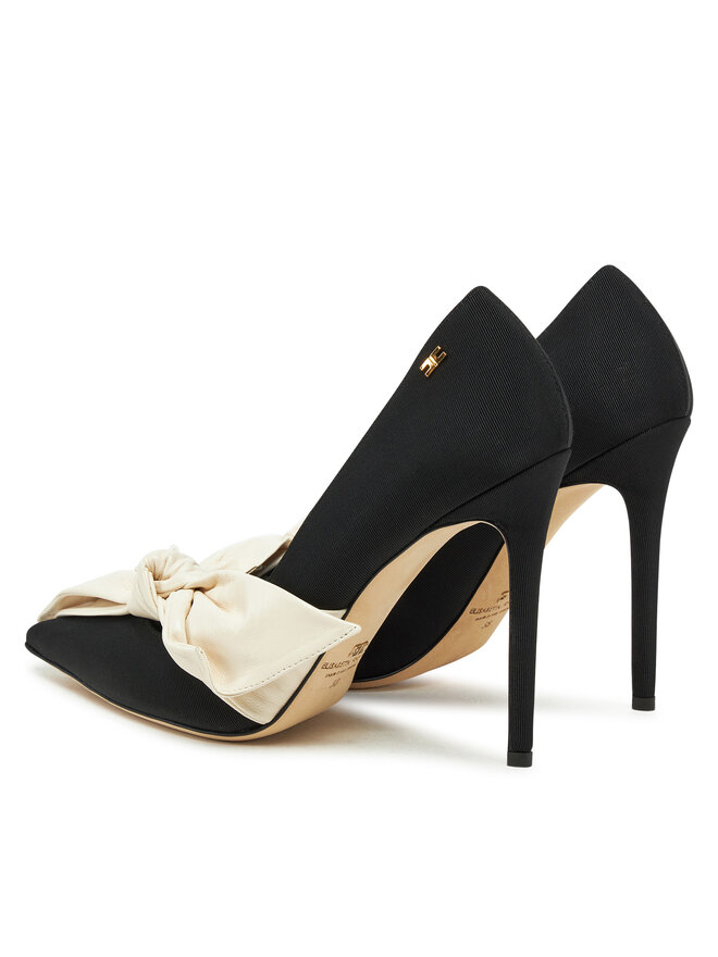 Elisabetta Franchi Pantofi cu toc subțire Elisabetta Franchi SA-12L-51E2-V520 Negru
