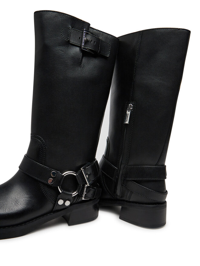 MICHAEL Michael Kors Kozačky ve vojenském stylu MICHAEL Michael Kors 40F4CBFB7L Černá