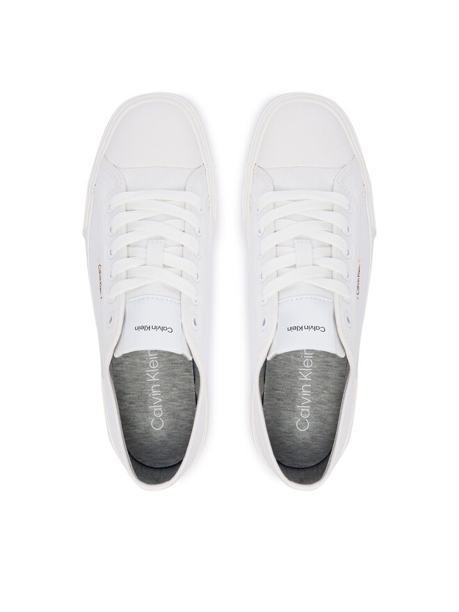 Calvin Klein Sneakers aus Stoff Calvin Klein Vulc HW0HW02975 Weiß