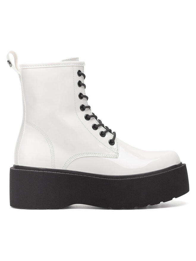 DeeZee Botki DeeZee WS101-08A Biały