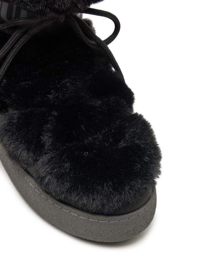 Moon Boot Śniegowce Moon Boot Ltrack Tube Faux-Fur 80D2450130 Czarny