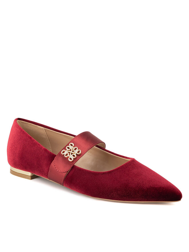 Nine West Baleríny Nine West 8168-1 Bordová