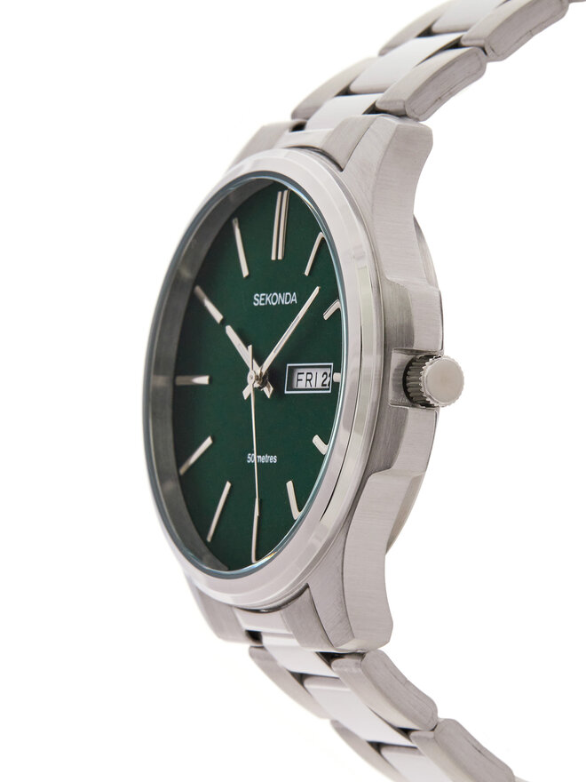 Sekonda Zegarek Sekonda 30152 Zielony