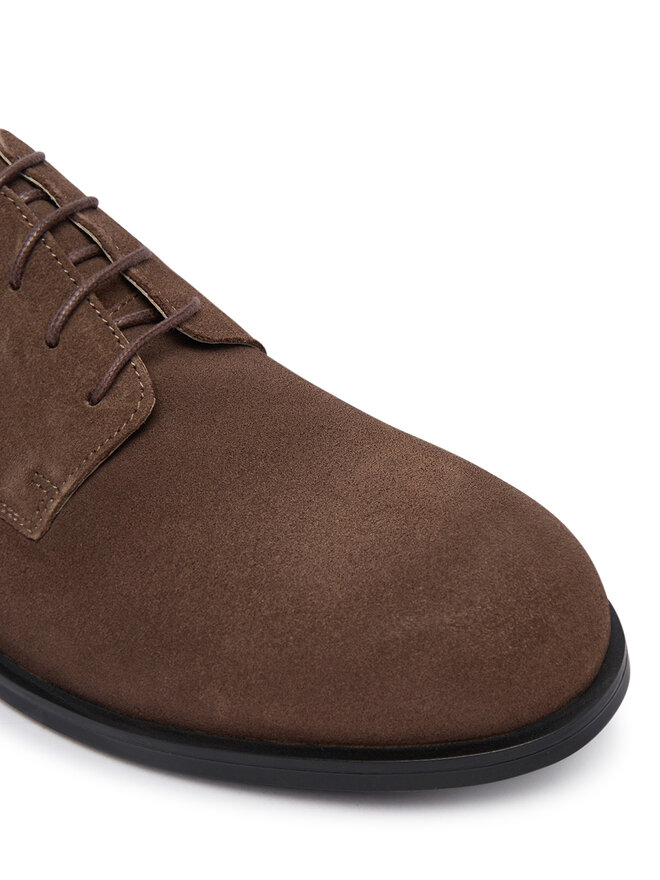 Calvin Klein Halbschuhe Calvin Klein Ess Rubber Derby Su HM0HM02269 Dunkelbraun