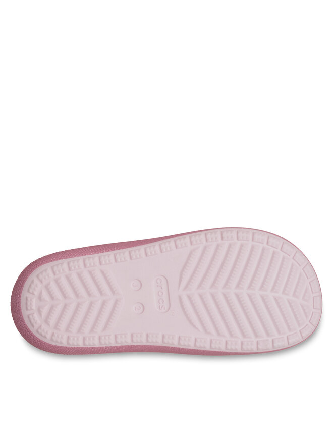 Crocs Papucs Crocs Classic Glitter Sandal v2 K 209705 Rózsaszín